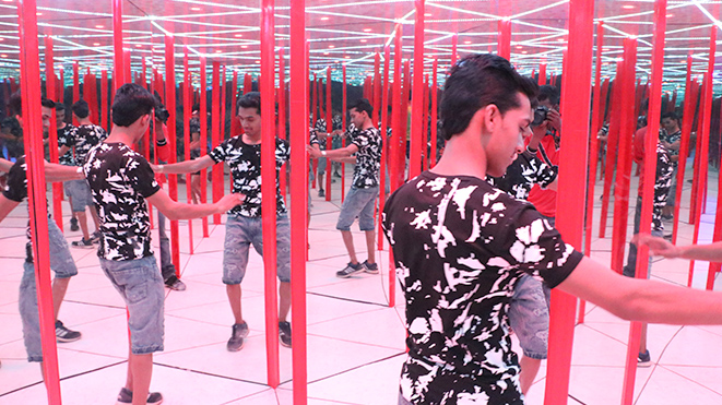 Mirror Maze at Della Adventure Park